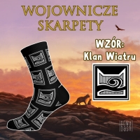 Skarpetki. Klan Wiatru. Rozmiar 32-35